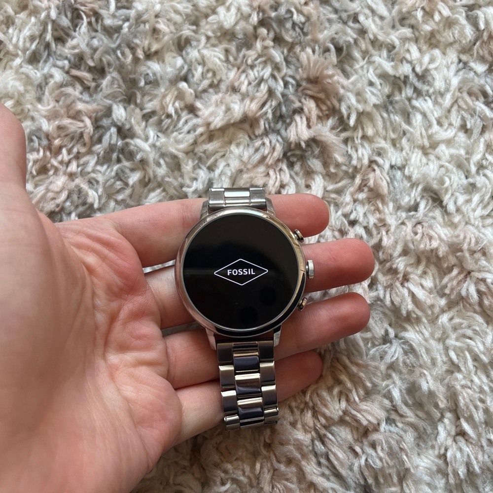 Fossil Gen 4 Venture HR Silver Smart watch